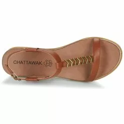 Chaussures Femme Chattawak - SARA Camel -France CHAUSSURES DE SPORT Soldes Boutique 21317396 500 F
