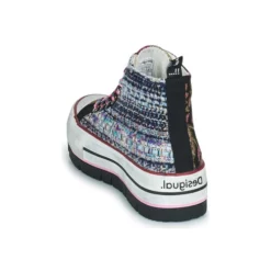Chaussures Femme Desigual - CRUSH BLACK Noir / Multicolore -France CHAUSSURES DE SPORT Soldes Boutique 21317424 500 E