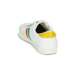 Chaussures Femme Gola - TENNIS MARK COX RAINBOW II Blanc / Multicolore -France CHAUSSURES DE SPORT Soldes Boutique 21317653 500 E