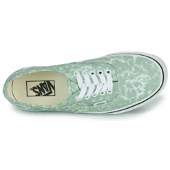 Chaussures Vans - AUTHENTIC Vert -France CHAUSSURES DE SPORT Soldes Boutique 21322419 500 F