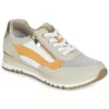 Chaussures Femme Marco Tozzi - ANGELINA Beige / Orange -France CHAUSSURES DE SPORT Soldes Boutique 21395861 500 A