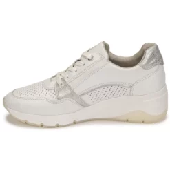 Chaussures Femme Jana - Blanc / Argenté -France CHAUSSURES DE SPORT Soldes Boutique 21427210 500 D