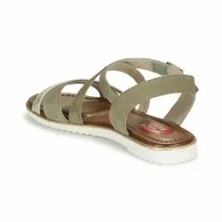 Chaussures Femme Jana - Kaki / Doré -France CHAUSSURES DE SPORT Soldes Boutique 21427212 500 E