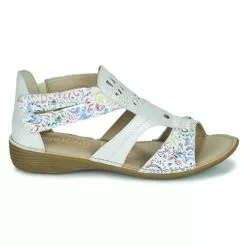 Chaussures Femme Dorking - ODA Blanc / Multicolore -France CHAUSSURES DE SPORT Soldes Boutique 21448082 500 B