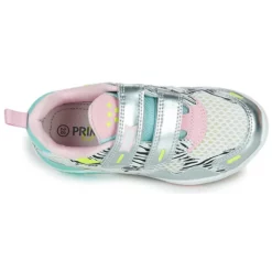 Chaussures Fille Primigi - 1958000 Argent / Rose / Bleu -France CHAUSSURES DE SPORT Soldes Boutique 21455169 500 F