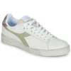 Chaussures Femme Diadora - GAME I LOW ICONA WN Blanc -France CHAUSSURES DE SPORT Soldes Boutique 21469013 500 A