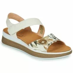 Chaussures Femme Think - MEGGIE Blanc / Marron