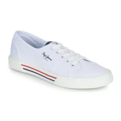 Chaussures Femme Pepe Jeans - BRADY W BASIC Blanc