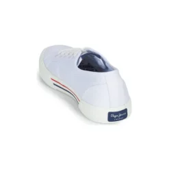 Chaussures Femme Pepe Jeans - BRADY W BASIC Blanc -France CHAUSSURES DE SPORT Soldes Boutique 21503965 500 E