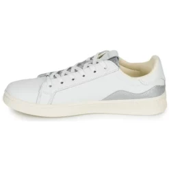 Chaussures Femme Pepe Jeans - MILTON MIX Blanc / Argent -France CHAUSSURES DE SPORT Soldes Boutique 21503973 500 D