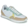 Chaussures Femme Pepe Jeans - HOLLAND W SUMMER Blanc / Bleu / Rose -France CHAUSSURES DE SPORT Soldes Boutique 21504007 500 A