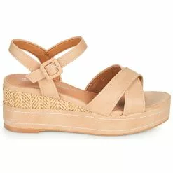 Chaussures Femme The Divine Factory - QL4616 Beige -France CHAUSSURES DE SPORT Soldes Boutique 21601790 500 B