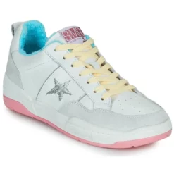 Chaussures Femme Semerdjian - ATILA Blanc / Bleu