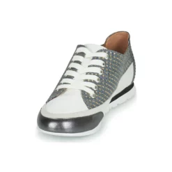 Chaussures Femme Karston - CAMINO Blanc / Bleu / Gris -France CHAUSSURES DE SPORT Soldes Boutique 21667782 500 C