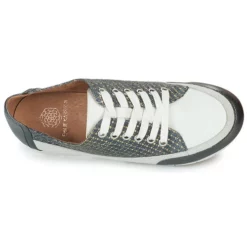 Chaussures Femme Karston - CAMINO Blanc / Bleu / Gris -France CHAUSSURES DE SPORT Soldes Boutique 21667782 500 F