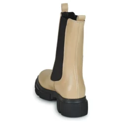 Chaussures Femme Minelli - CLELIE Beige / Noir -France CHAUSSURES DE SPORT Soldes Boutique 21669668 500 E