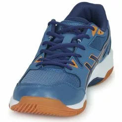 Chaussures Homme Asics - GEL-ROCKET 10 Bleu / Orange -France CHAUSSURES DE SPORT Soldes Boutique 22235262 500 C