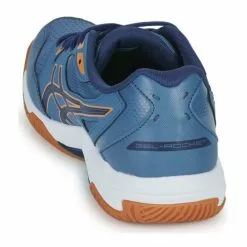 Chaussures Homme Asics - GEL-ROCKET 10 Bleu / Orange -France CHAUSSURES DE SPORT Soldes Boutique 22235262 500 E