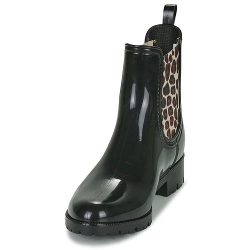 Chaussures Femme Les Tropéziennes Par M Belarbi - NEA Noir / Léopard 5 Chaussures Femme Les Tropéziennes Par M Belarbi - NEA Noir / Léopard – Image 3