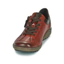 Chaussures Femme Remonte Dorndorf - R1431-38 Bordeaux / Noir -France CHAUSSURES DE SPORT Soldes Boutique 22370576 500 C