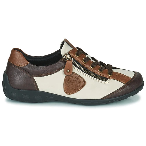 Chaussures Femme Remonte Dorndorf - R3415 Blanc / Marron 4 Chaussures Femme Remonte Dorndorf - R3415 Blanc / Marron – Image 2