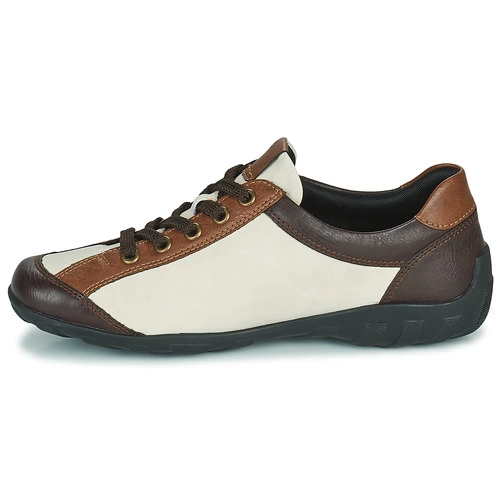 Chaussures Femme Remonte Dorndorf - R3415 Blanc / Marron 6 Chaussures Femme Remonte Dorndorf - R3415 Blanc / Marron – Image 4