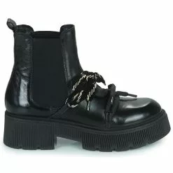 Chaussures Femme Mjus - BOMBA CHELS Noir 9 Chaussures Femme Mjus - BOMBA CHELS Noir -France CHAUSSURES DE SPORT Soldes Boutique 22484589 500 B