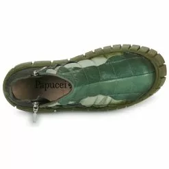 Chaussures Femme Papucei - GIDEON Kaki 13 Chaussures Femme Papucei - GIDEON Kaki -France CHAUSSURES DE SPORT Soldes Boutique 22497631 500 F