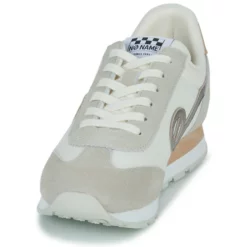 Chaussures Femme No Name - CITY RUN JOGGER Beige / Blanc / Doré -France CHAUSSURES DE SPORT Soldes Boutique 22545702 500 C