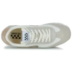 Chaussures Femme No Name - CITY RUN JOGGER Beige / Blanc / Doré -France CHAUSSURES DE SPORT Soldes Boutique 22545702 500 F