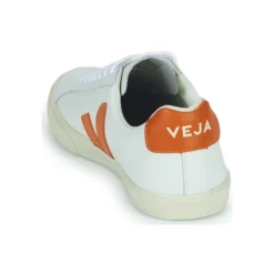 Chaussures Veja - ESPLAR LOGO Blanc / Orange -France CHAUSSURES DE SPORT Soldes Boutique 22546051 500 E