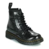 Chaussures Fille Dr. Martens - 1460 JR COSMIC GLITTER Noir -France CHAUSSURES DE SPORT Soldes Boutique 22555295 500 A