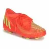Chaussures Enfant Adidas Performance - PREDATOR EDGE.3 FG Rouge / Fluo