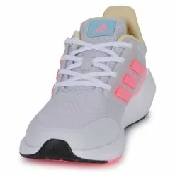 Chaussures Fille Adidas Performance - EQ21 RUN 2.0 J Gris / Rose -France CHAUSSURES DE SPORT Soldes Boutique 22570969 500 C