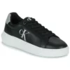 Chaussures Femme Calvin Klein Jeans - CHUNKY CUPSOLE LACEUP LOW ESS M Noir -France CHAUSSURES DE SPORT Soldes Boutique 22584726 500 A