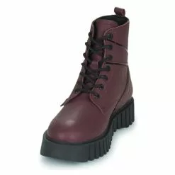Chaussures Femme Kickers - KICK FABULOUS Bordeaux -France CHAUSSURES DE SPORT Soldes Boutique 22587824 500 C