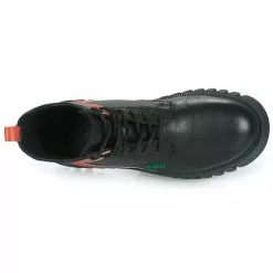 Chaussures Femme Kickers - KICK FABULOUS Noir / Rouge -France CHAUSSURES DE SPORT Soldes Boutique 22587839 500 F