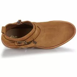 Chaussures Femme Clarks - COLOGNE BUCKLE Camel -France CHAUSSURES DE SPORT Soldes Boutique 22590590 500 F