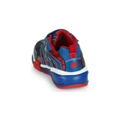 Chaussures Garçon Geox - J BAYONYC BOY B Bleu / Rouge -France CHAUSSURES DE SPORT Soldes Boutique 22608109 500 E