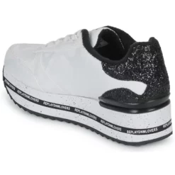 Chaussures Femme Replay - NEW PENNY ZOOM Blanc -France CHAUSSURES DE SPORT Soldes Boutique 22651519 500 F