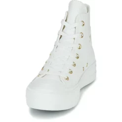Chaussures Femme Converse - Chuck Taylor All Star Lift Mono White Blanc -France CHAUSSURES DE SPORT Soldes Boutique 22654912 500 C