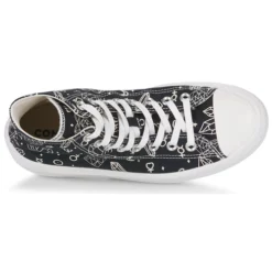 Chaussures Femme Converse - Chuck Taylor All Star Move Crystal Energy Noir -France CHAUSSURES DE SPORT Soldes Boutique 22654922 500 F
