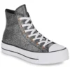 Chaussures Femme Converse - Chuck Taylor All Star Lift Forest Glam Hi Noir -France CHAUSSURES DE SPORT Soldes Boutique 22654928 500 A