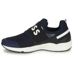 Chaussures Garçon BOSS - J29295 Marine -France CHAUSSURES DE SPORT Soldes Boutique 22682508 500 D