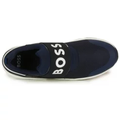 Chaussures Garçon BOSS - J29295 Marine -France CHAUSSURES DE SPORT Soldes Boutique 22682508 500 F