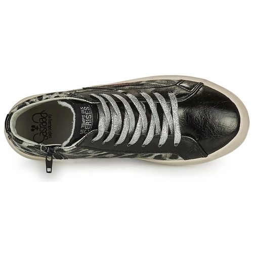 Chaussures Femme Le Temps Des Cerises - SOHO Gris / Noir 8 Chaussures Femme Le Temps Des Cerises - SOHO Gris / Noir – Image 6