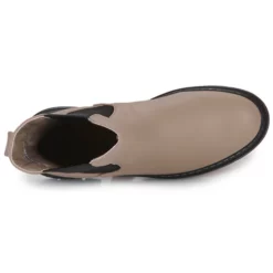 Chaussures Femme Tamaris - 25452 Beige / Noir -France CHAUSSURES DE SPORT Soldes Boutique 22729578 500 F