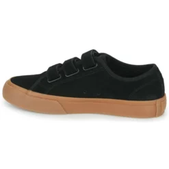 Chaussures Garçon DC Shoes - MANUAL V LE Noir / Gum -France CHAUSSURES DE SPORT Soldes Boutique 22734980 500 D