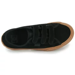 Chaussures Garçon DC Shoes - MANUAL V LE Noir / Gum -France CHAUSSURES DE SPORT Soldes Boutique 22734980 500 F