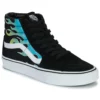 Chaussures Vans - SK8-HI FLAM Noir / Bleu / Vert